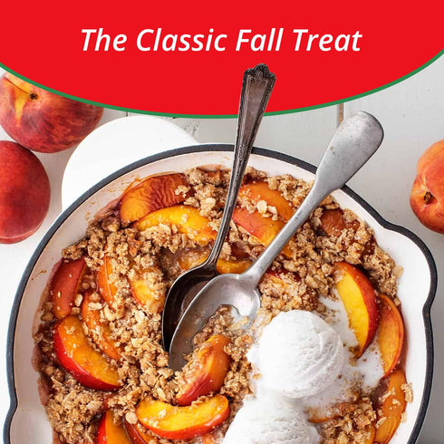 8.5 oz, 6-Pack Concord Foods Apple Crisp Mix, Easy-to-Make Dessert with Delicious Ready to Go Ingredients, Sweet Tender