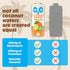 C2O (12 Pack) 700mg 12 10.5 oz - Coconut Water Infusions - Citrus Sunrise - of Electrolytes - Made with Fresh Coconut