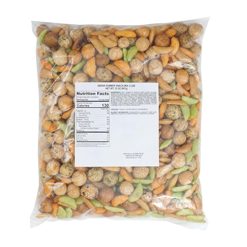 Summer 2 Indian Oriental Rice Snack Mix, Pound Bulk Bag, Hampton Distribution