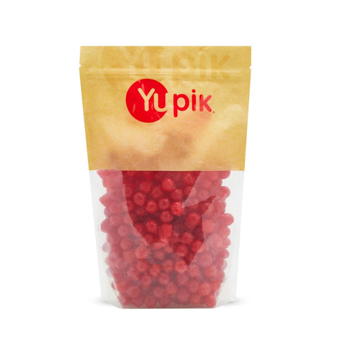 Yupik Sour Cherry Candies, 2.2 lb (35.2 oz), Cherry-Flavored Balls, Sweet &