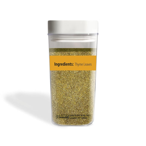 8.8 oz, Packaging Minimalist Thyme Leaves, Fancy Cut, Cooking, Aromatic, Reusable