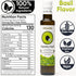 Pack 4 4X250ml of Extra Virgin Flavored Olive Oil - Garlic, Chili, Lemon & Basil Infused EVOO - Cold Pressed
