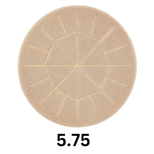 Communion 5 Inch 10 Needzo Wheat Hosts, Altar Bread Wafers, Catholic Church Supplies, Diameter, Per Case