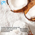 308g 20g Commercial Pure Coconut Powder with Bread Cubes Hainan Specialty Cold Brew Almond Milk for Breakfast Use