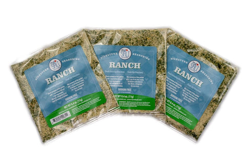 MySALT Ranch Restaurant Style Salad Dressing & Seasoning Mix, Sodium Free, 5 Pack