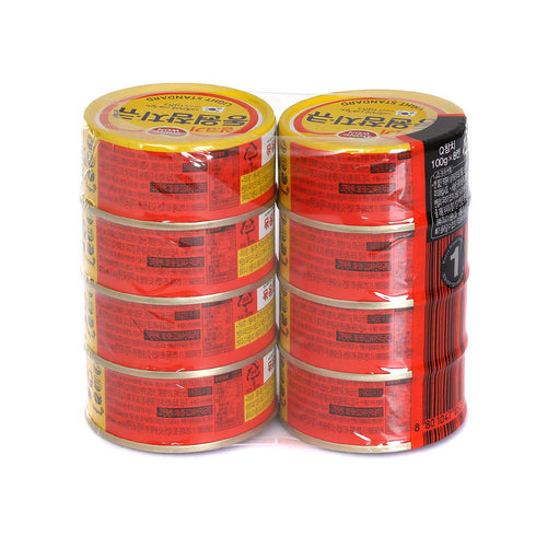 100g (Pack 8) Dongwon Q - Light Standard Tuna, of /