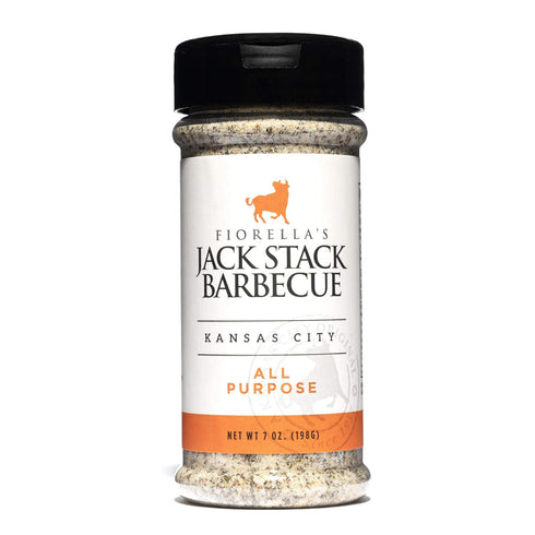 Jack Stack Barbecue All Purpose Dry Rub Seasoning, Kansas City Spice Single Pack, 7oz for Chicken, Beef, Ribs