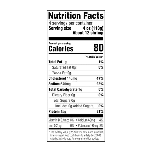 16 Oz Amazon Grocery, Medium Raw Shrimp