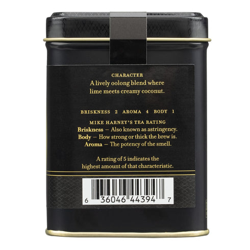 4 oz. Harney & Sons Coconut Lime Oolong Tea, Loose, Tin