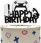 Video Game Cake Toppers, Game Cake Decoration with Glitter for Video Game Themed Party