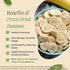 (2.0 OZ, Freeze-Dried Banana Chips Healthy, Gluten-Free, No Sugar Added, Crispy & Delicious Fruit Snacks for Kids