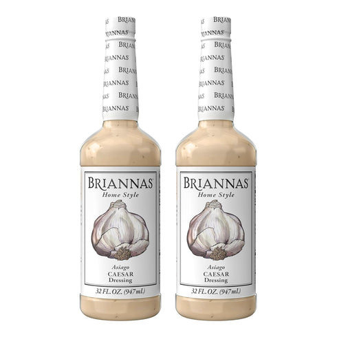 BRIANNAS - Home Style Asiago Caesar Dressing Fine Salad Dressing made with