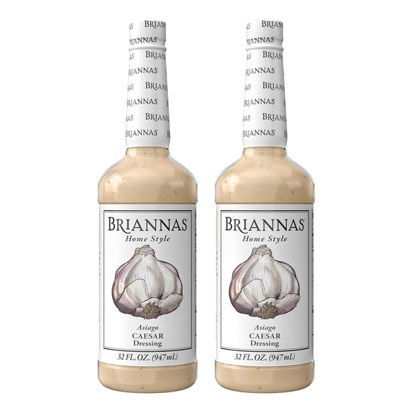 BRIANNAS - Home Style Asiago Caesar Dressing Fine Salad Dressing made with