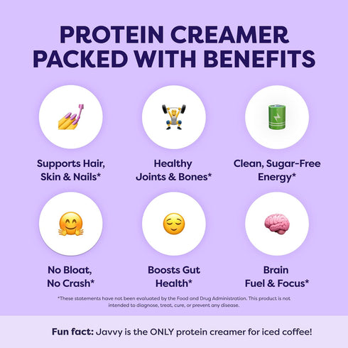 0g 11g Sweet Cream Protein Coffee Creamer - Grass Fed Pasture Raised Collagen - Hair, Skin & Nail Support