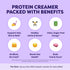 0g 11g Sweet Cream Protein Coffee Creamer - Grass Fed Pasture Raised Collagen - Hair, Skin & Nail Support
