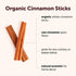 2lb (200+ Micro Ingredients Organic Cinnamon Sticks Whole, Sticks) | Bold Aroma & Flavor | Great for Tea, Desserts