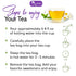 TOG999, 120 100% Premium Lavender Flower Tea Bags, Natural & Pure. Loose Flower Lavender Herbal Tea. No Sugar, No