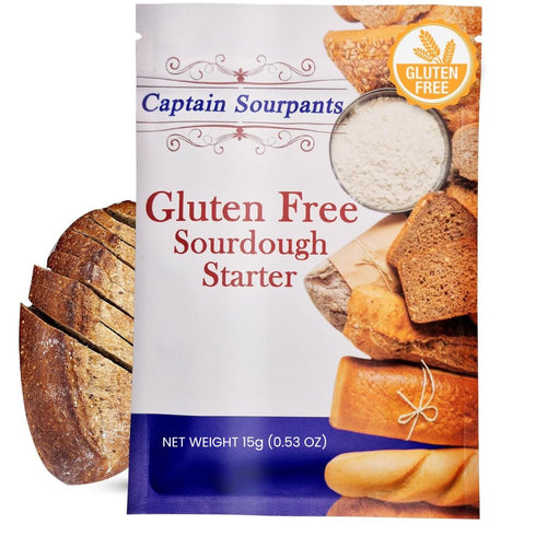 Gluten Free Sourdough Starter - 100+ Year Old Dehydrated Heirloom Style Sourdough