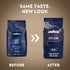 2.2 lb (Pack 2) Lavazza Super Crema Whole Bean Coffee, Medium Espresso Roast, Arabica and Robusta Blend, Bag