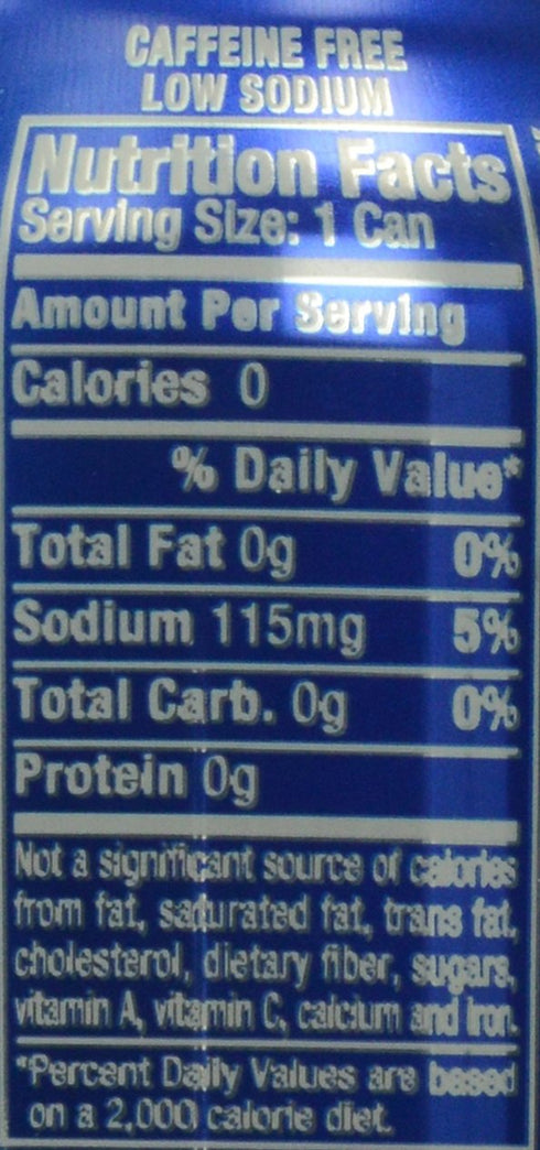 6pk, 12 oz Canada Dry Club Soda, Low Sodium