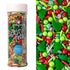 Sweets Indeed Edible Sprinkle Mix, Perfect for Cake Decorations, Baking, Ice Cream, Cookies, 4 oz (Christmas)