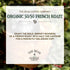50/50 50% 16-Ounce (Pack 2), The Bean Organic Coffee Company (Half Caff) French Roast, Decaf, Dark Roast, Ground