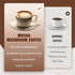 10 1 Immunity 30 8.5 Oz Mushroom Coffee with Cocoa Powder, in Mushroom Blend Instant Powder, Coconut & MCT | Focus
