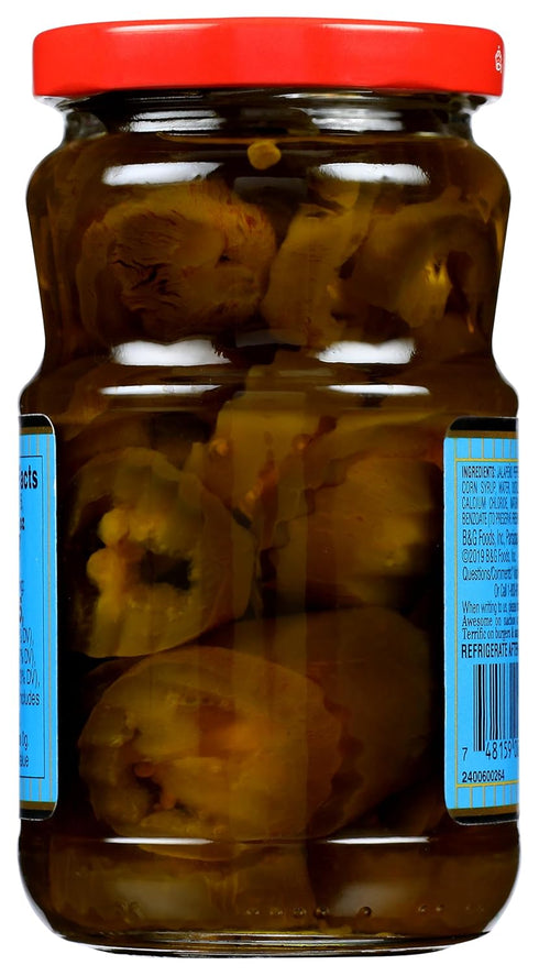 Trappey's 12 oz Sweet N' Hot Jalapeno Peppers Slices, fl