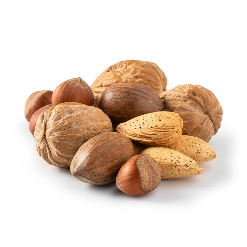 NUTS U.S. Mixed Nuts In Shell (Almonds, Walnuts, Hazelnuts, Pecans) | No