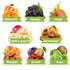 2 lbs (32 Oz) Dried Mixed Fruit with Prunes by It's Delish, Jumbo Container | Snack Mix of Prunes, Apricots, Plums