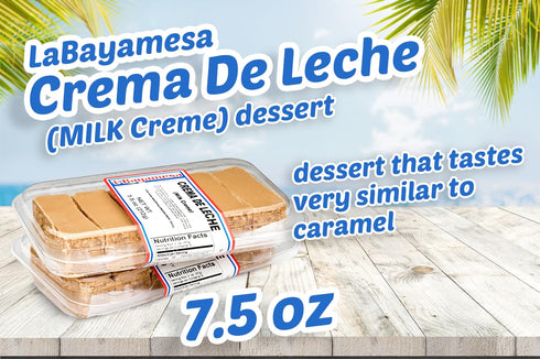 La Bayamesa 7.5 oz (2 pack) Crema de leche / MILK Creme