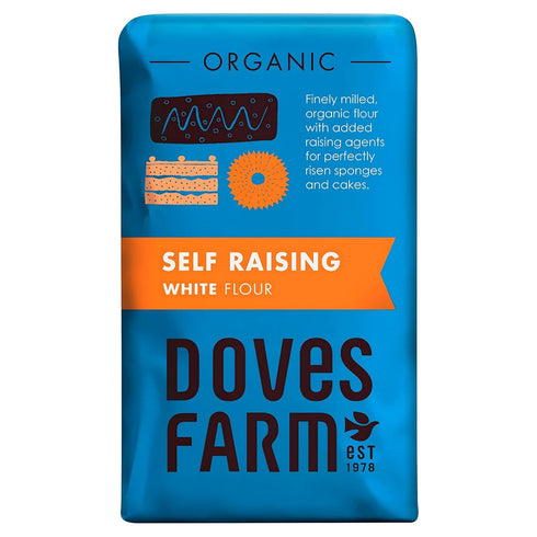 Doves Farm Organic Self Rising Flour 2.2 lb (1 kg) - Kosher