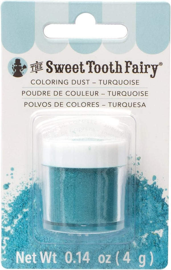 American Crafts 378938 Sweet Tooth Fairy Sprinkle Magic Color Dust Turquoise