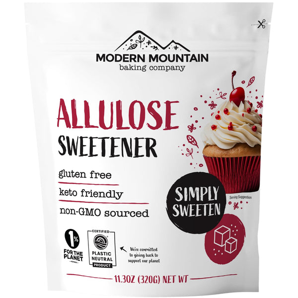 Allulose Sweetener (11.3oz) Keto Sugar Substitute, 0g Net Carbs, Zero Calorie Sweetener,