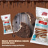(pack 3) LIEBERS Kosher Certified Dairy Italian Milk Chocolate Rice Cakes, Gluten Free Snack Italian Milk Chocolate