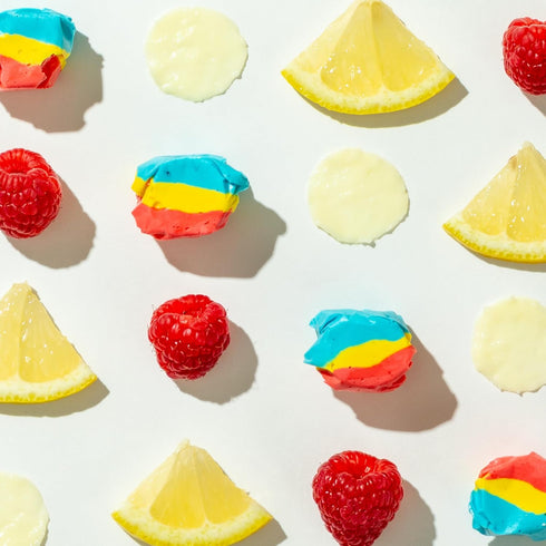 Pack, 160 (80oz) Taffy Shop Playdough, Lemon Vanilla pudding raspberry Taffy Gourmet Soft Chewy Candy, Variety Bulk