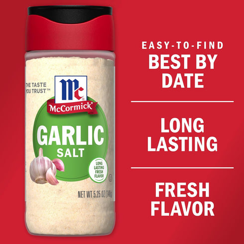 5.25 oz (Pack 6) McCormick Garlic Salt