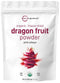 Organic Dragon Fruit Powder, 10oz, 100% Natural, Freeze-Dried Pink Pitaya, Non-GMO & Vegan Friendly