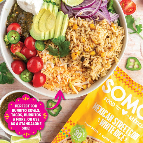 8.8 Somos, Corn White Rice Mexican, Ounce