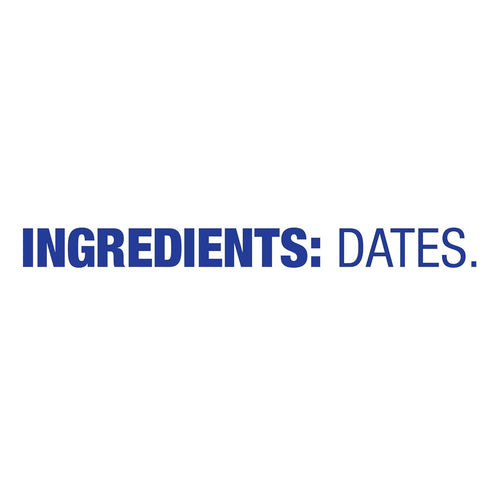 8 Oz Dole California Whole Pitted Dates, Dried Fruit, Gluten Free Snack, Bag