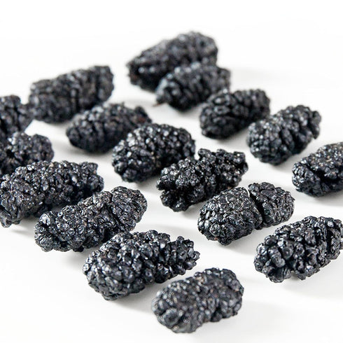 BAYUEDEGUA Mulberry 150g/5.29oz Mulberry, -Dried Black Dried clean ingredient list, pure dried fruit, sugar free