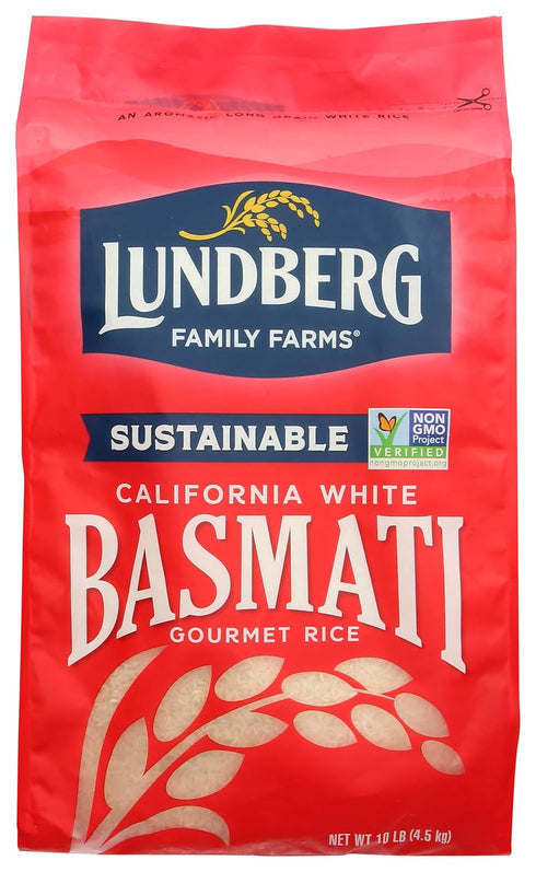 Lundberg Family Farms - White Basmati Rice, Premium Long Grain Bulk Rice,