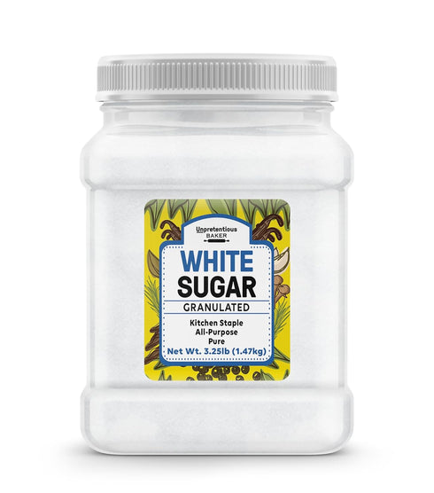Unpretentious White Granulated Sugar, 52 Ounces, Baking & Cooking, Kitchen Staple, Pure