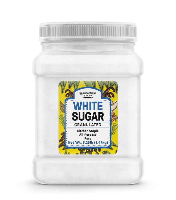 Unpretentious White Granulated Sugar, 52 Ounces, Baking & Cooking, Kitchen Staple, Pure