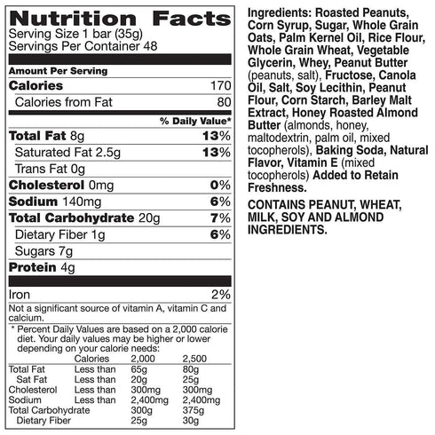 48 Count 1.2 oz) Nature Valley Granola Bars Value Box (Peanut