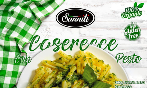8.8 oz (Pack 2) Sanniti Italian Gluten Free European-Kosher Vegan GMO-Free Pasta Made with Corn and Rice imported from