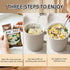 4 0.3 (8 Pack) Egg Flower Soup Mix, Vegetable Mix Soup with Flavors (Laver, Spinach, Mushroom, Tomato), Ounce