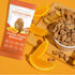 1oz, 8 Pack Earthside Farms Orange Ginger Almonds Low Sugar, Keto-Friendly Candied Almonds Gluten-Free Vegan Snack