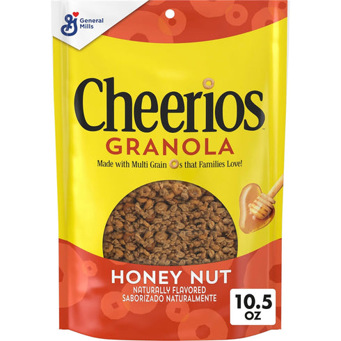 Cheerios Granola, Honey Nut, Good Source of Fiber, Excellent Source of 9