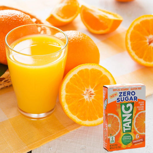 Tang 6 ON THE GO SINGLES DRINK POWDER MIX ORANGE CT